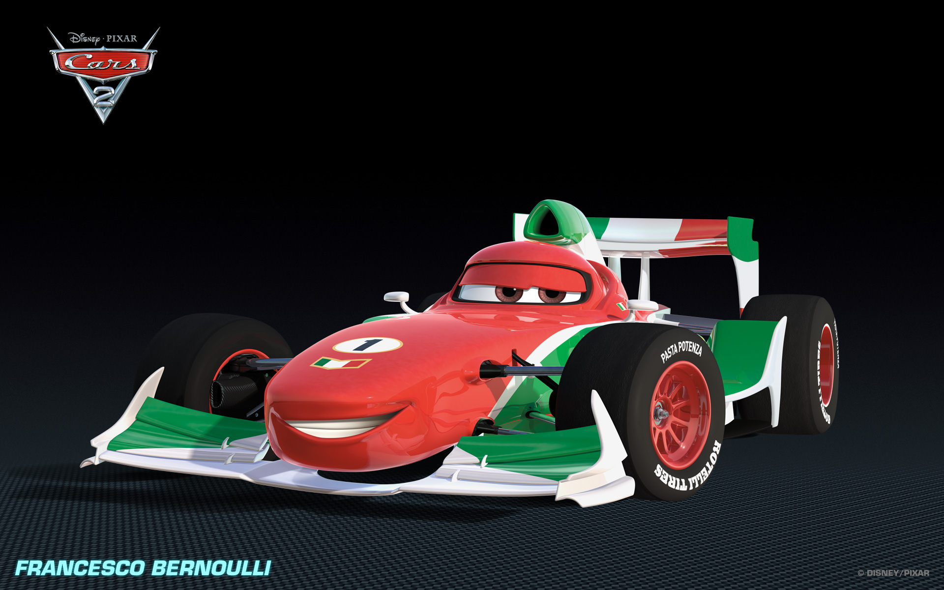 Cars 2 : Francesco Bernoulli fond ecran Cars 2 : Francesco Bernoulli