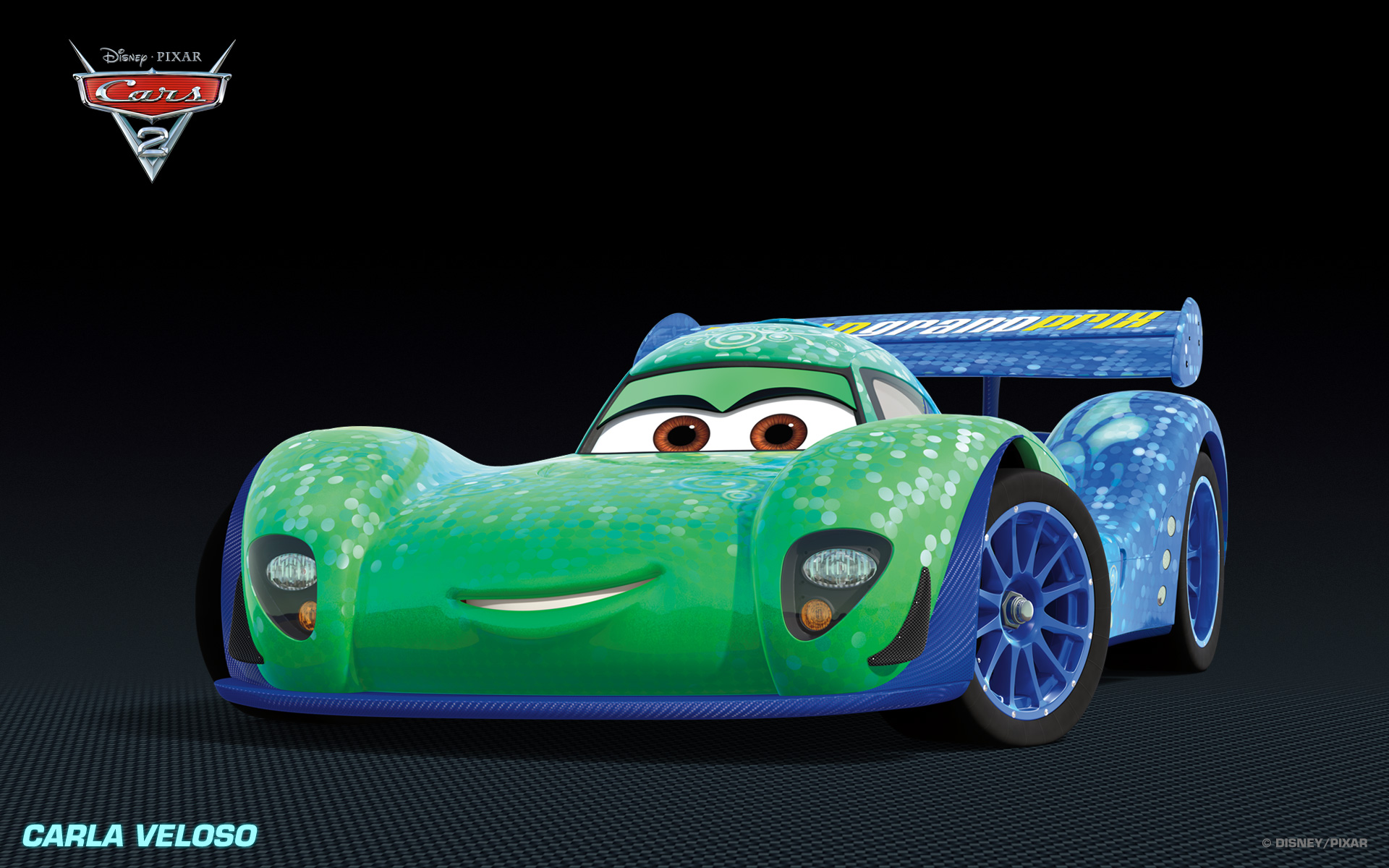 Cars 2 : Carla Veloso fond ecran Cars 2 : Carla Veloso