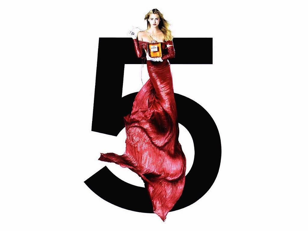 N°5 de Chanel fond ecran N°5 de Chanel