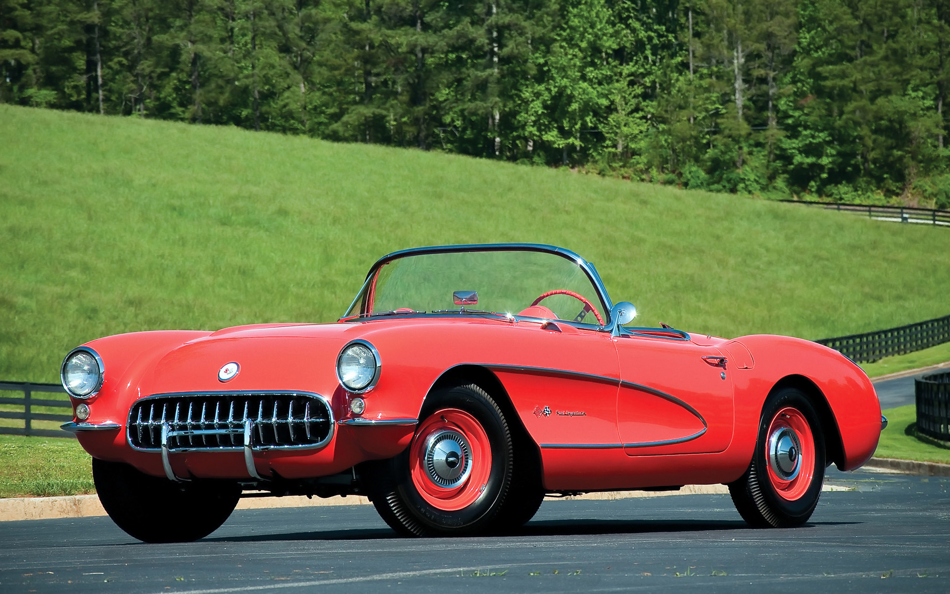Chevrolet : Corvette fond ecran Chevrolet : Corvette