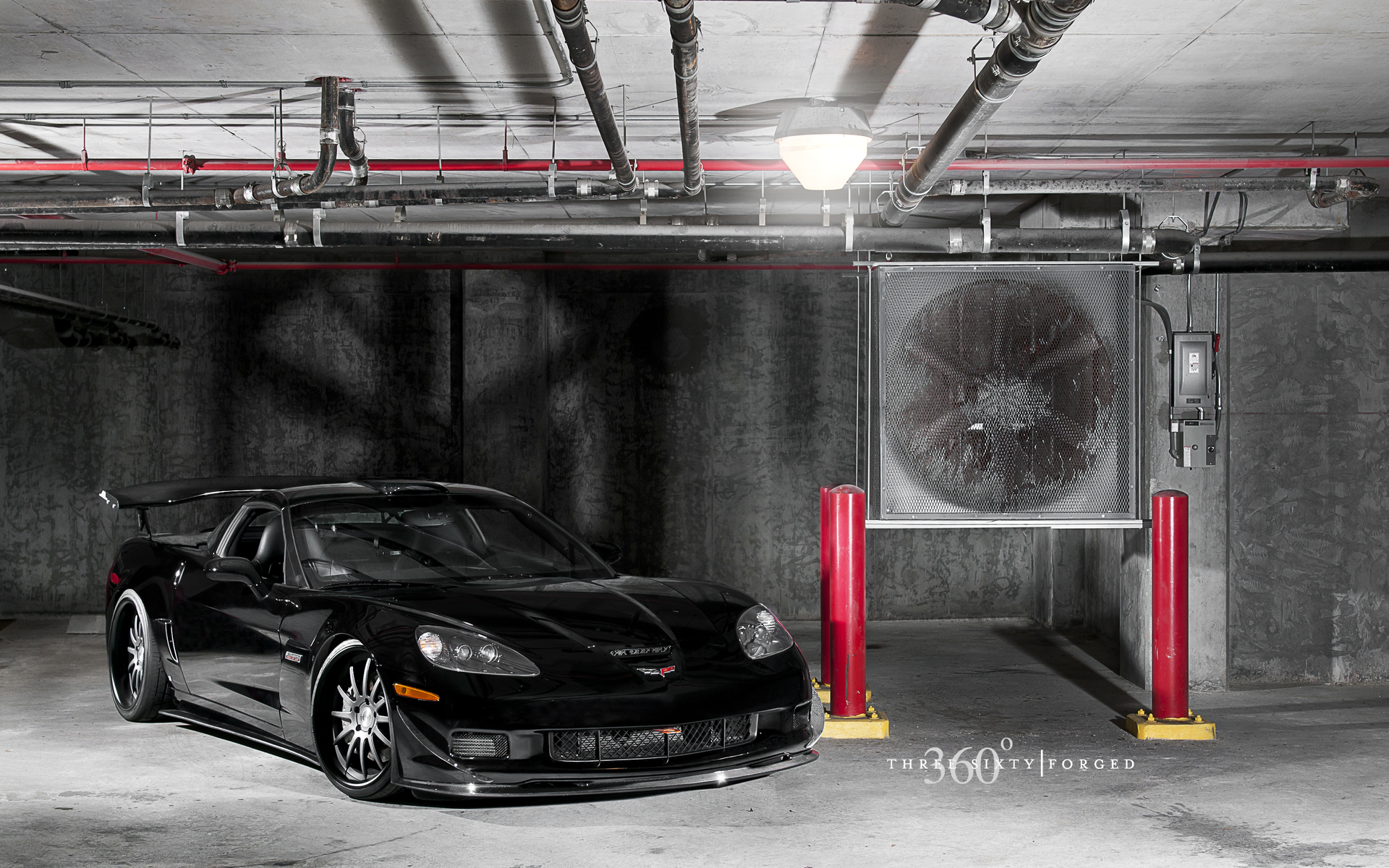Chevrolet : Corvette fond ecran Chevrolet : Corvette