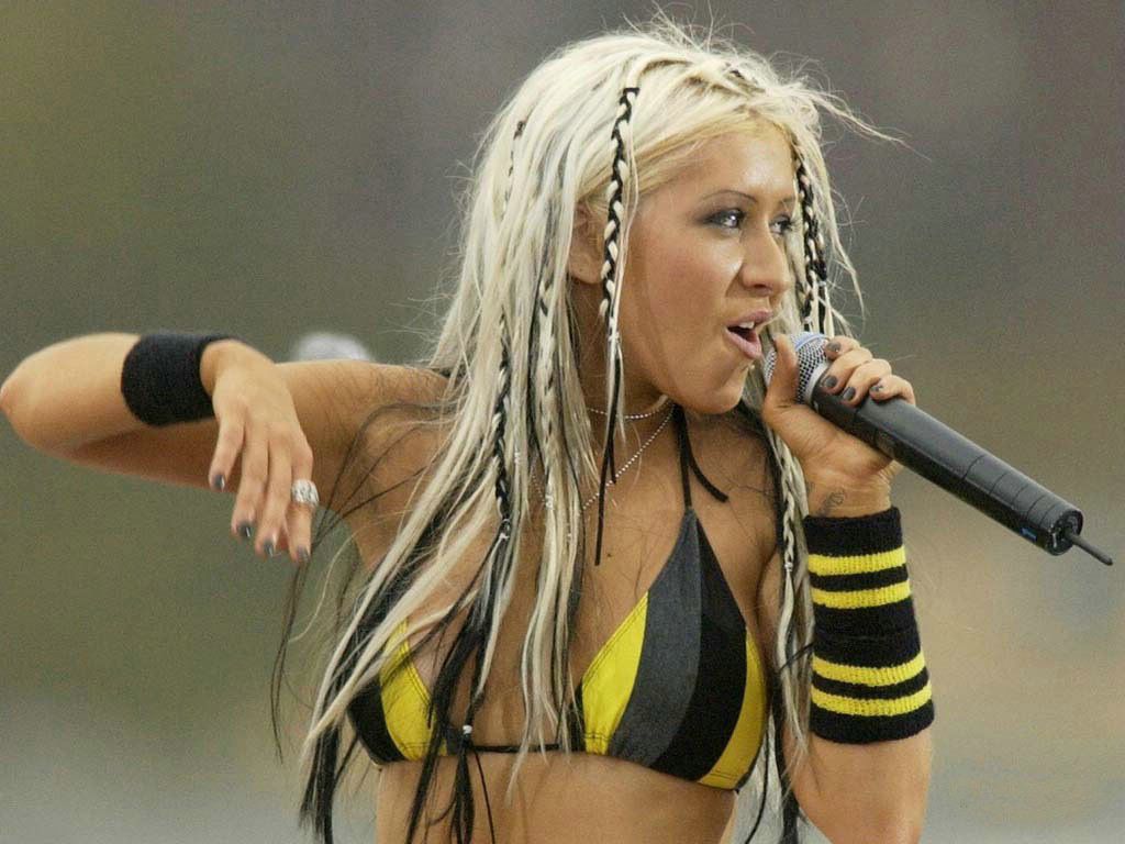 Christina Aguilera fond ecran Christina Aguilera