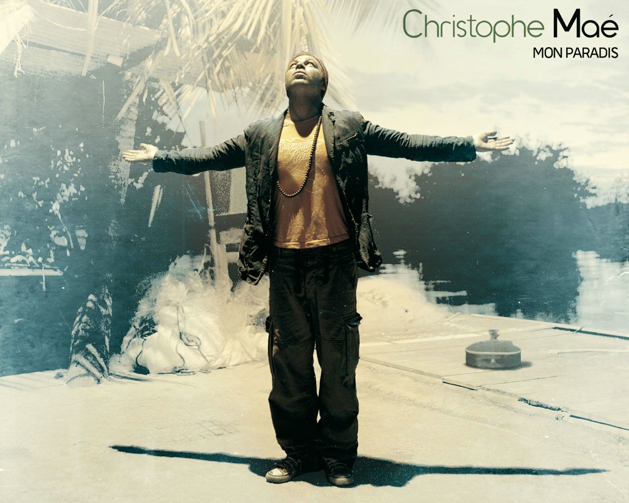 Christophe Maé fond ecran Christophe Maé