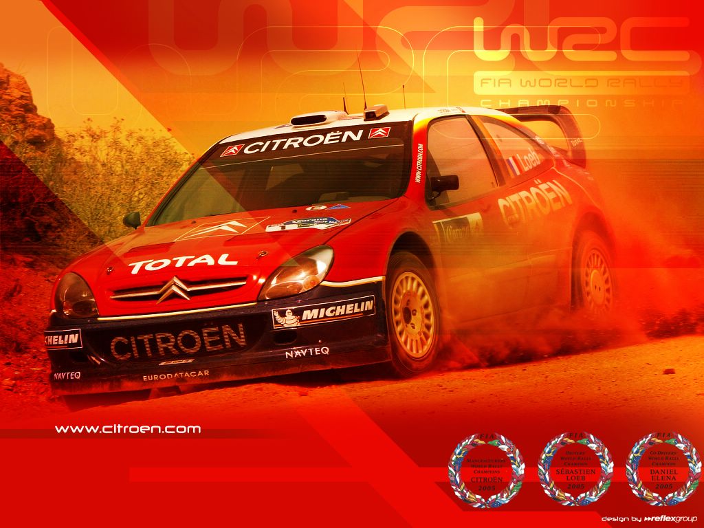 Citroën Rallye fond ecran Citroën Rallye