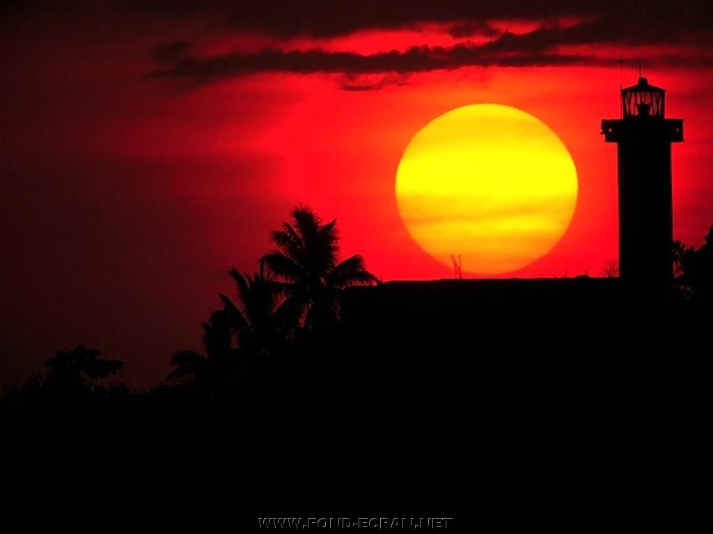 coucher de soleil fond ecran coucher de soleil