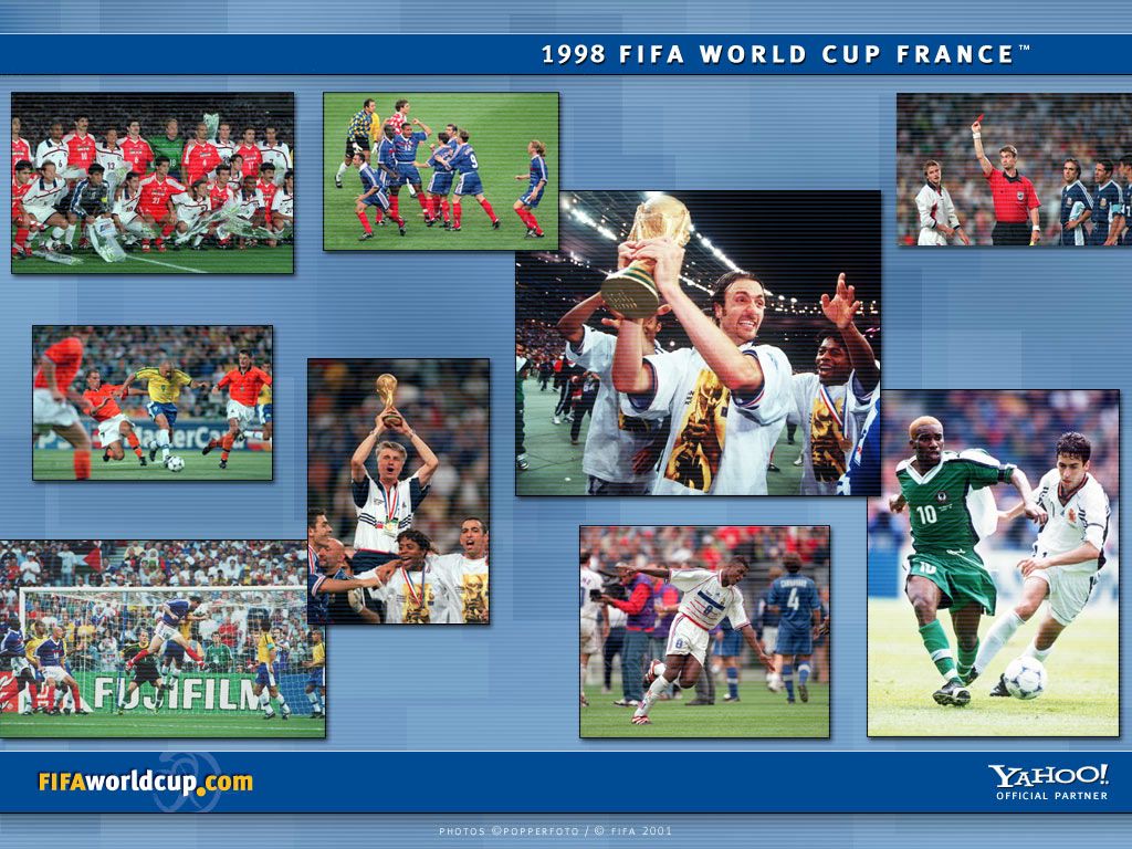 Coupe du Monde 1998 fond ecran Coupe du Monde 1998