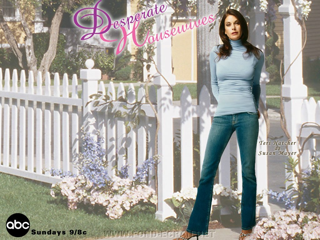 Teri Hatcher fond ecran Teri Hatcher