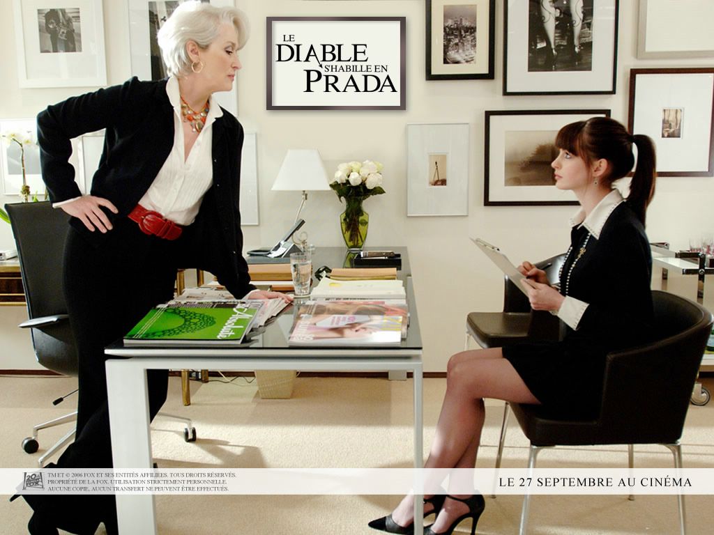 Le Diable s'habille en Prada fond ecran Le Diable s'habille en Prada