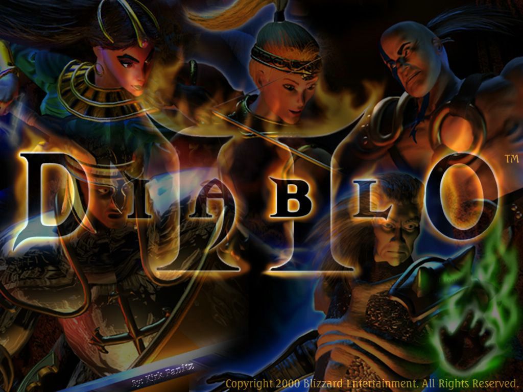 Diablo II fond ecran Diablo II