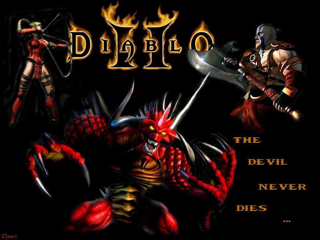 Diablo II fond ecran Diablo II