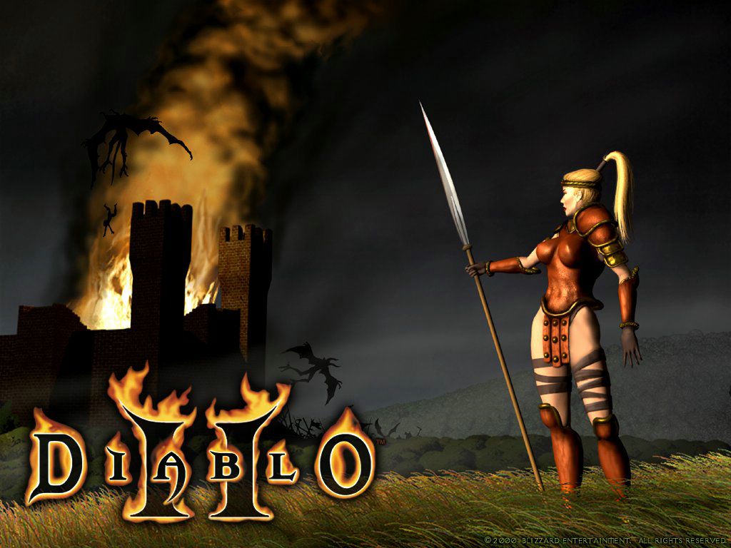 Diablo II fond ecran Diablo II
