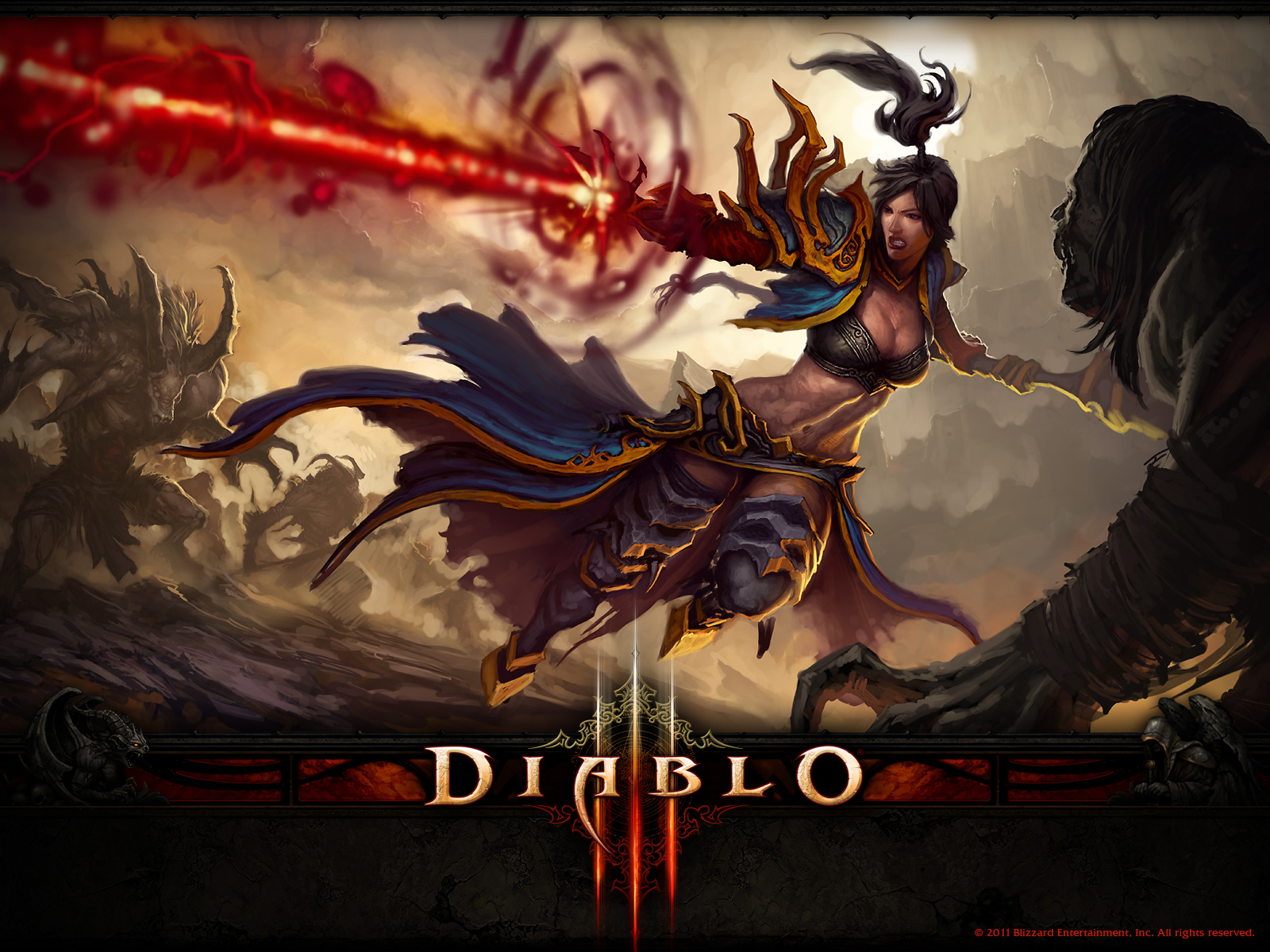 Diablo 3 fond ecran Diablo 3