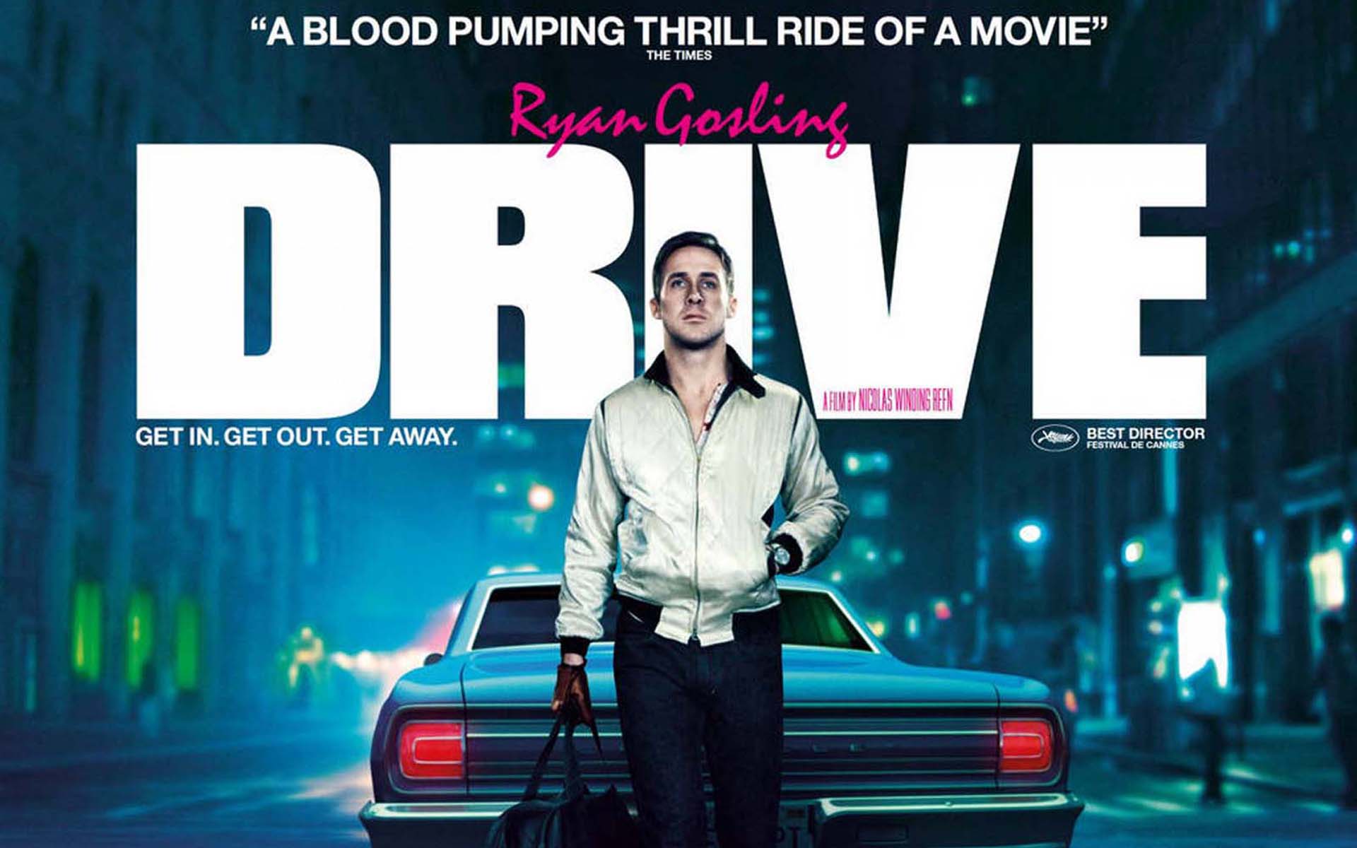 Drive : Affiche fond ecran Drive : Affiche
