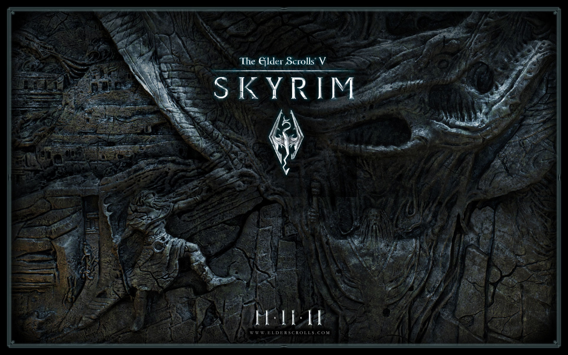 Elder Scrolls 5 : Skyrim fond ecran Elder Scrolls 5 : Skyrim