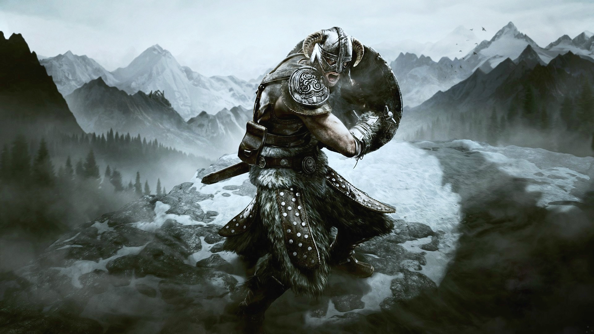 Elder Scrolls 5 : Skyrim fond ecran Elder Scrolls 5 : Skyrim