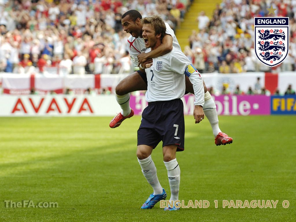 Equipe d'Angleterre : David Beckham fond ecran Equipe d'Angleterre : David Beckham