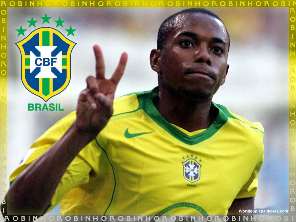 Equipe du Brésil : Robinho fond ecran Equipe du Brésil : Robinho