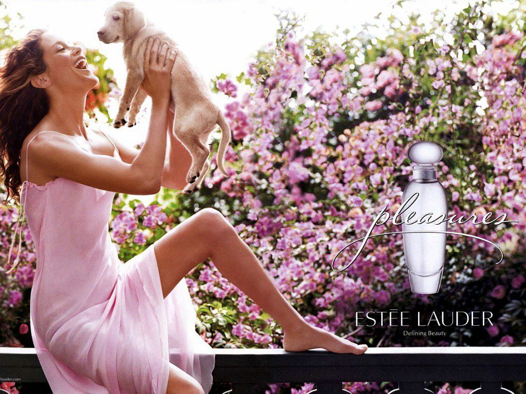 Estée Lauder Pleasures fond ecran Estée Lauder Pleasures