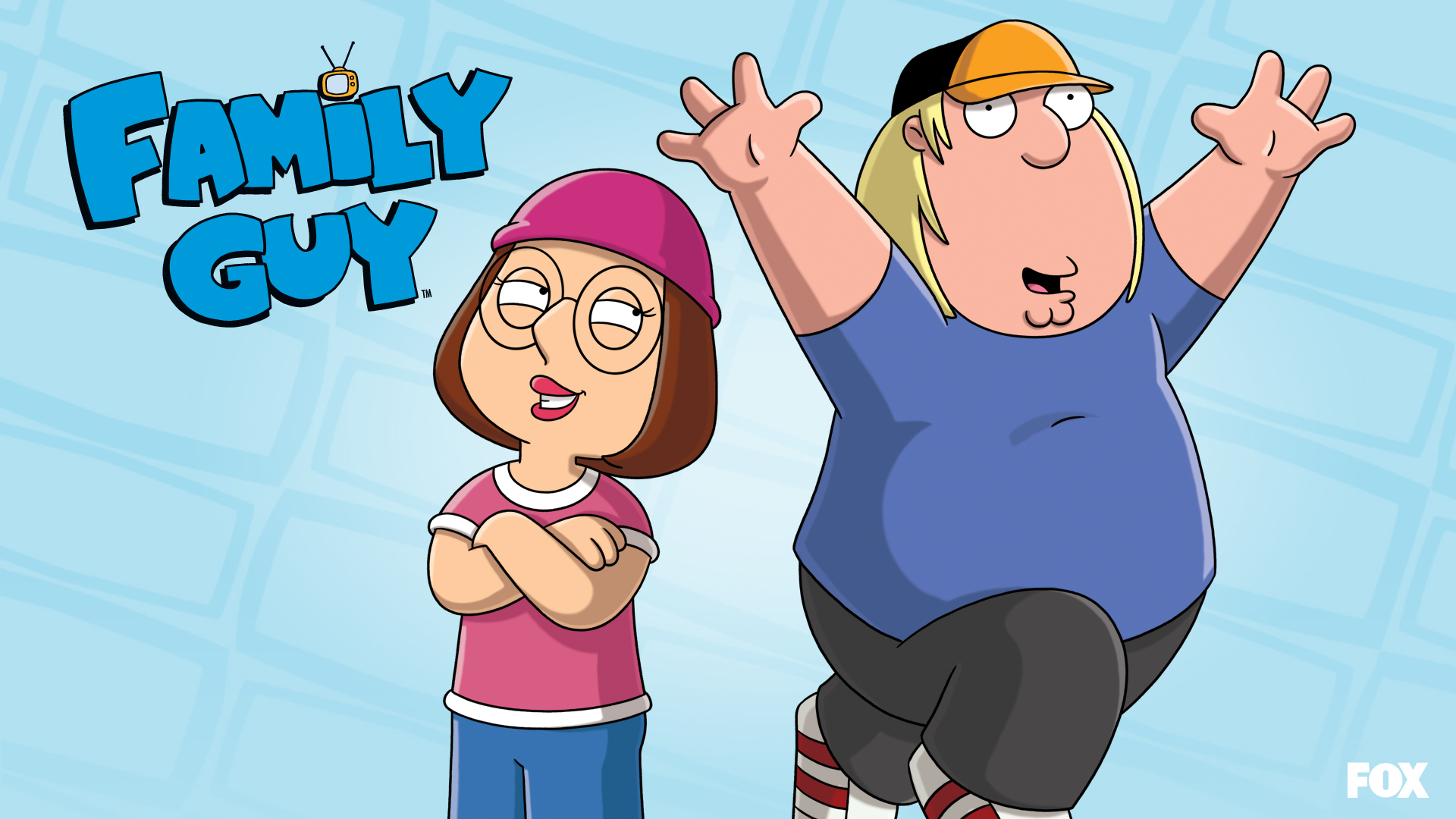 Family Guy : Chris et Megan fond ecran Family Guy : Chris et Megan