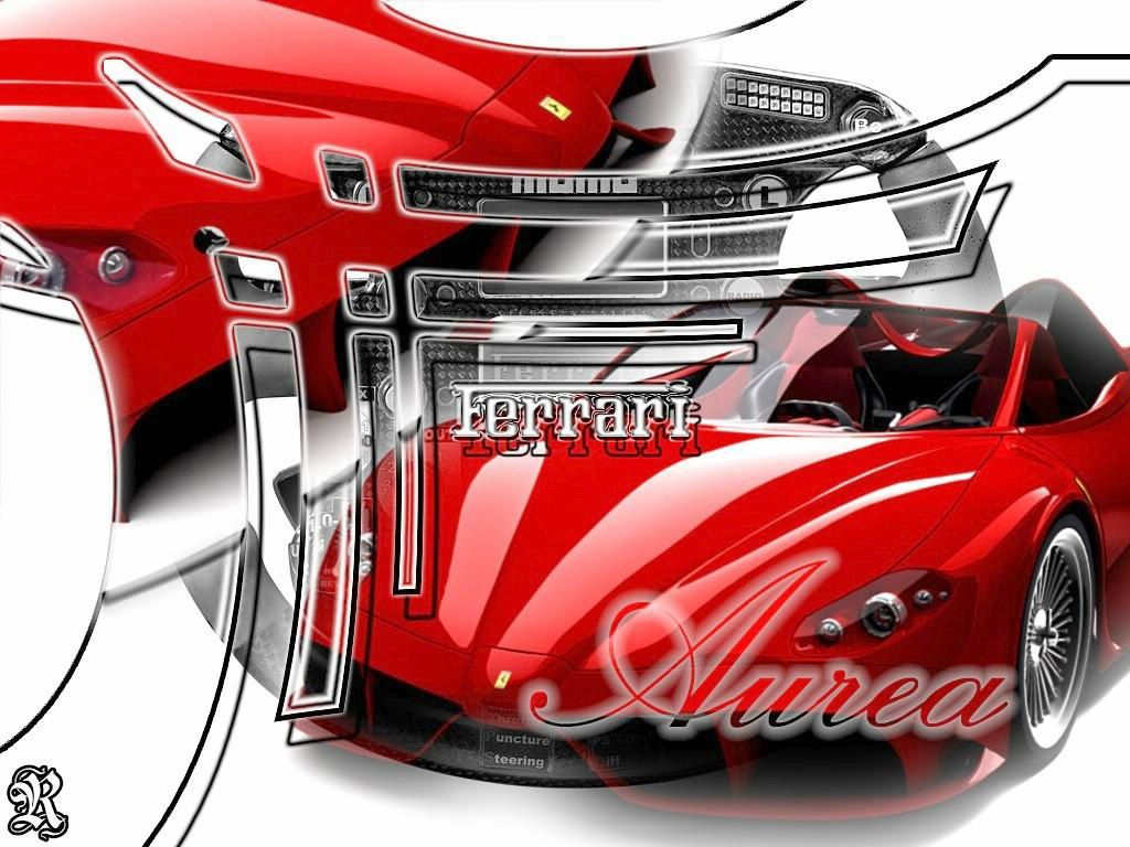ferrari Aurea fond ecran ferrari Aurea