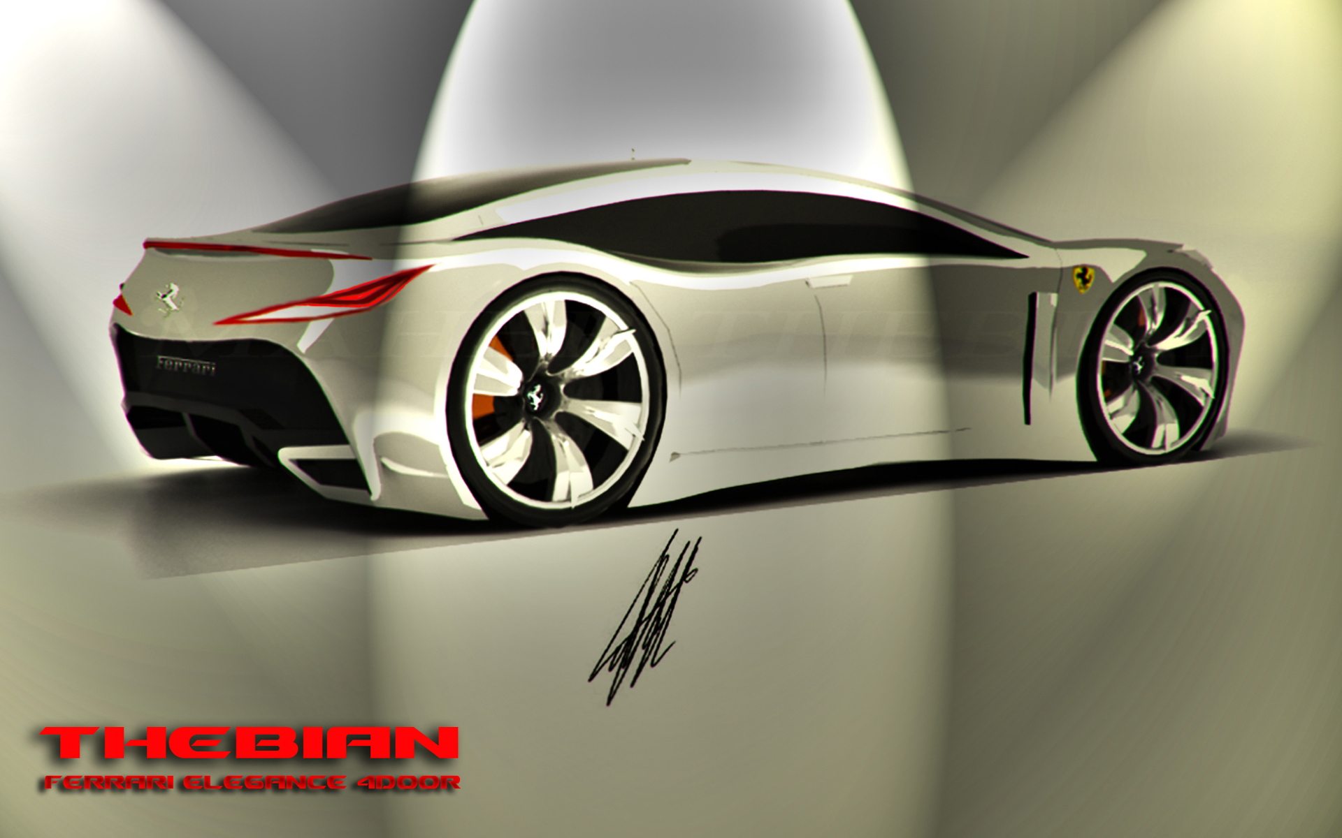Ferrari : Prototype fond ecran Ferrari : Prototype