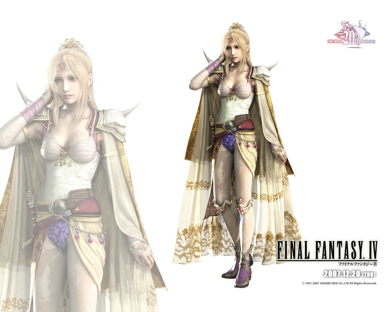 Final Fantasy IV fond ecran Final Fantasy IV