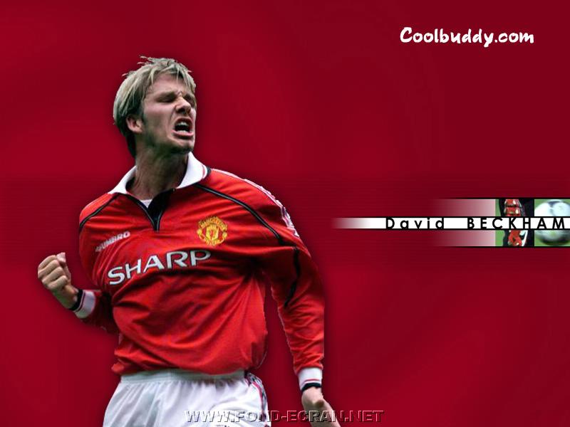 David Beckham fond ecran David Beckham