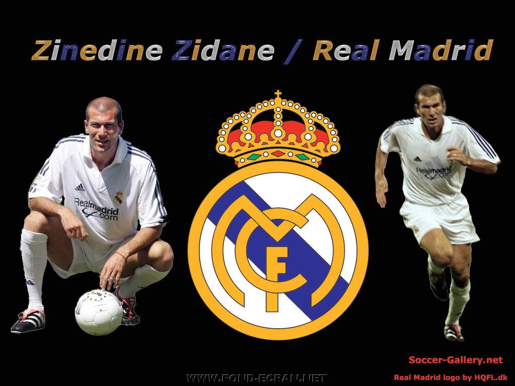 Zinedine Zidane fond ecran Zinedine Zidane