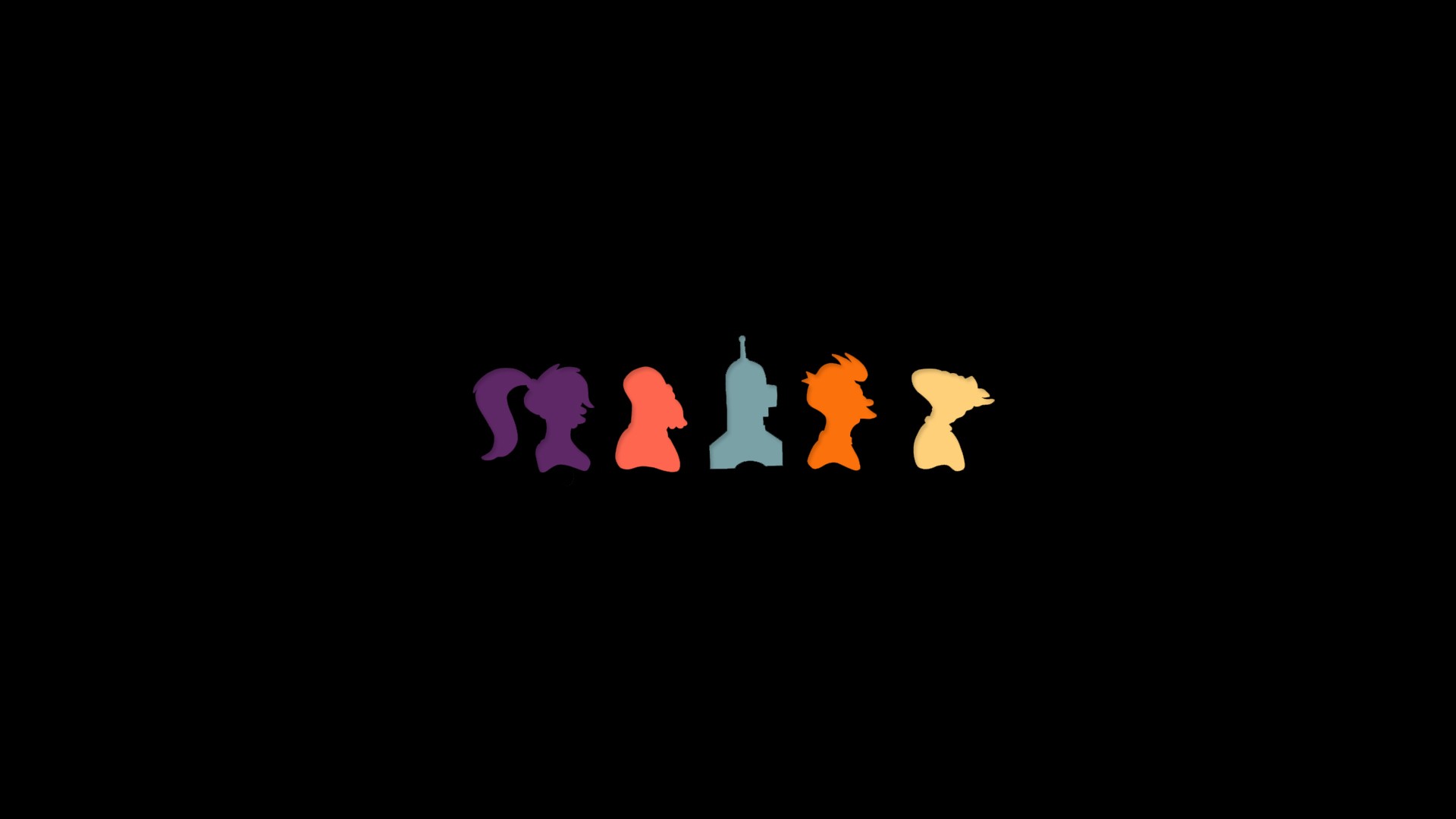Futurama : Equipe fond ecran Futurama : Equipe