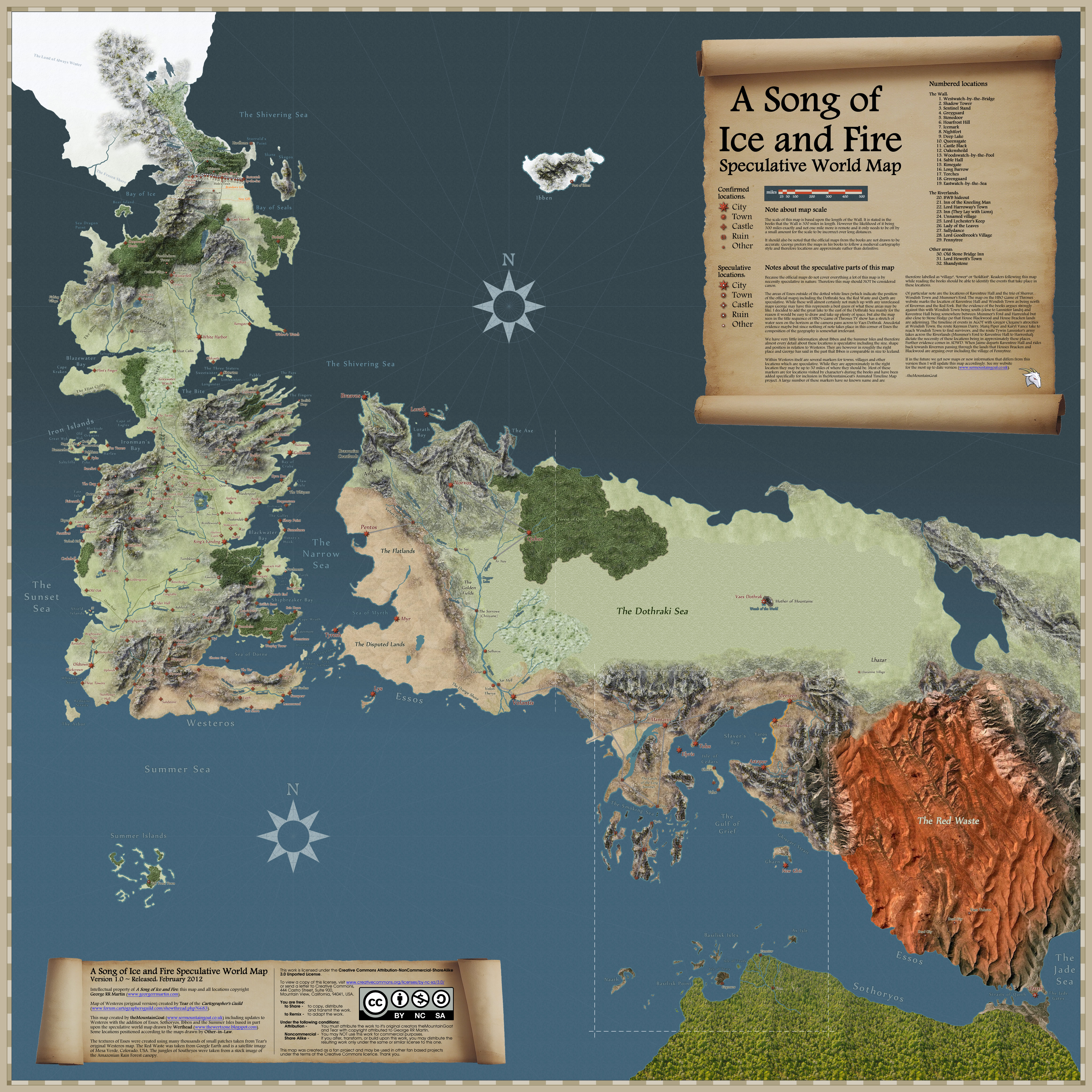 Games of Thrones : Carte des Royaumes fond ecran Games of Thrones : Carte des Royaumes