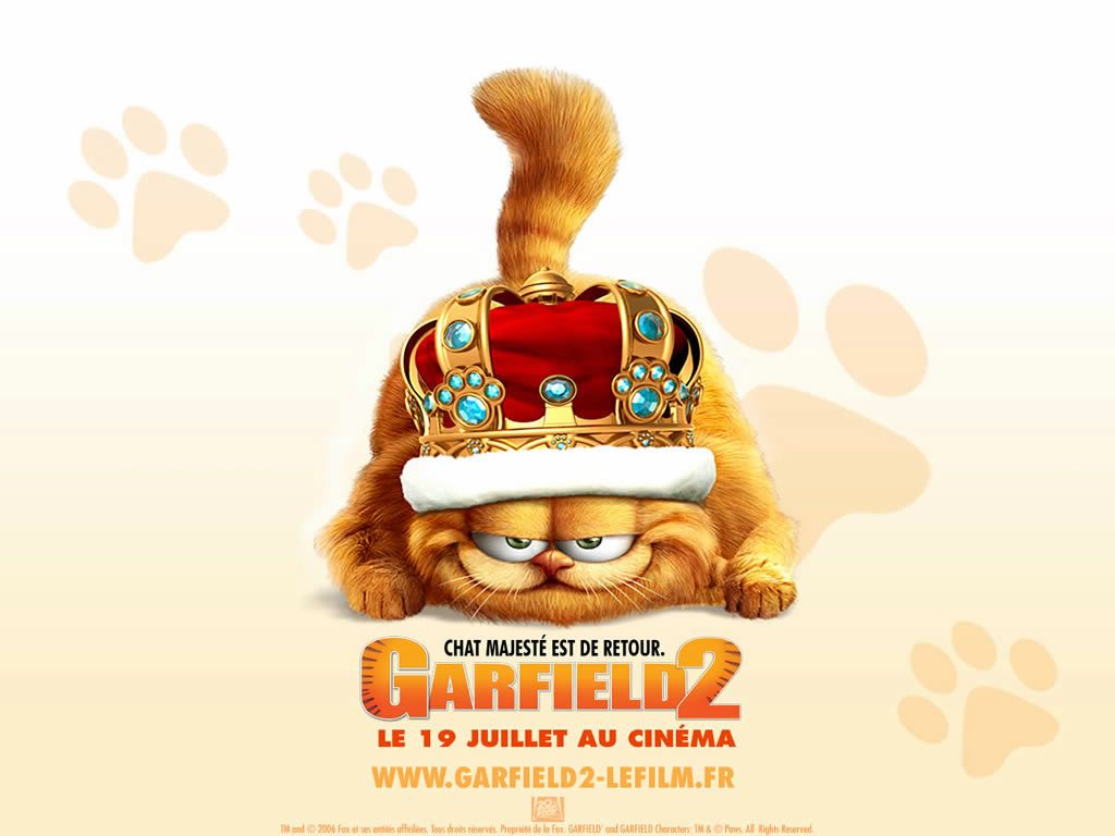 Garfield 2 fond ecran Garfield 2
