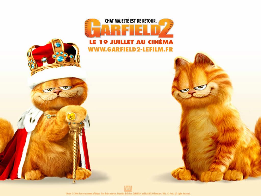 Garfield 2 fond ecran Garfield 2