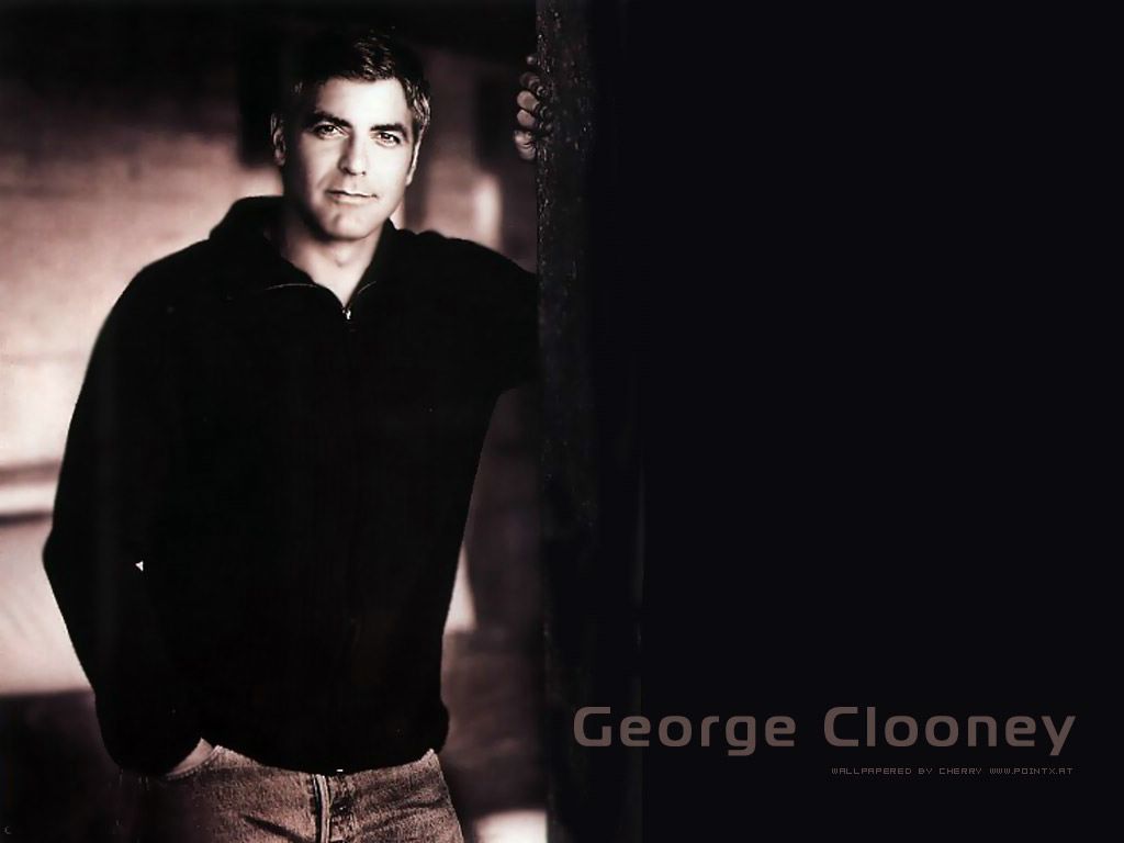 George Clooney fond ecran George Clooney