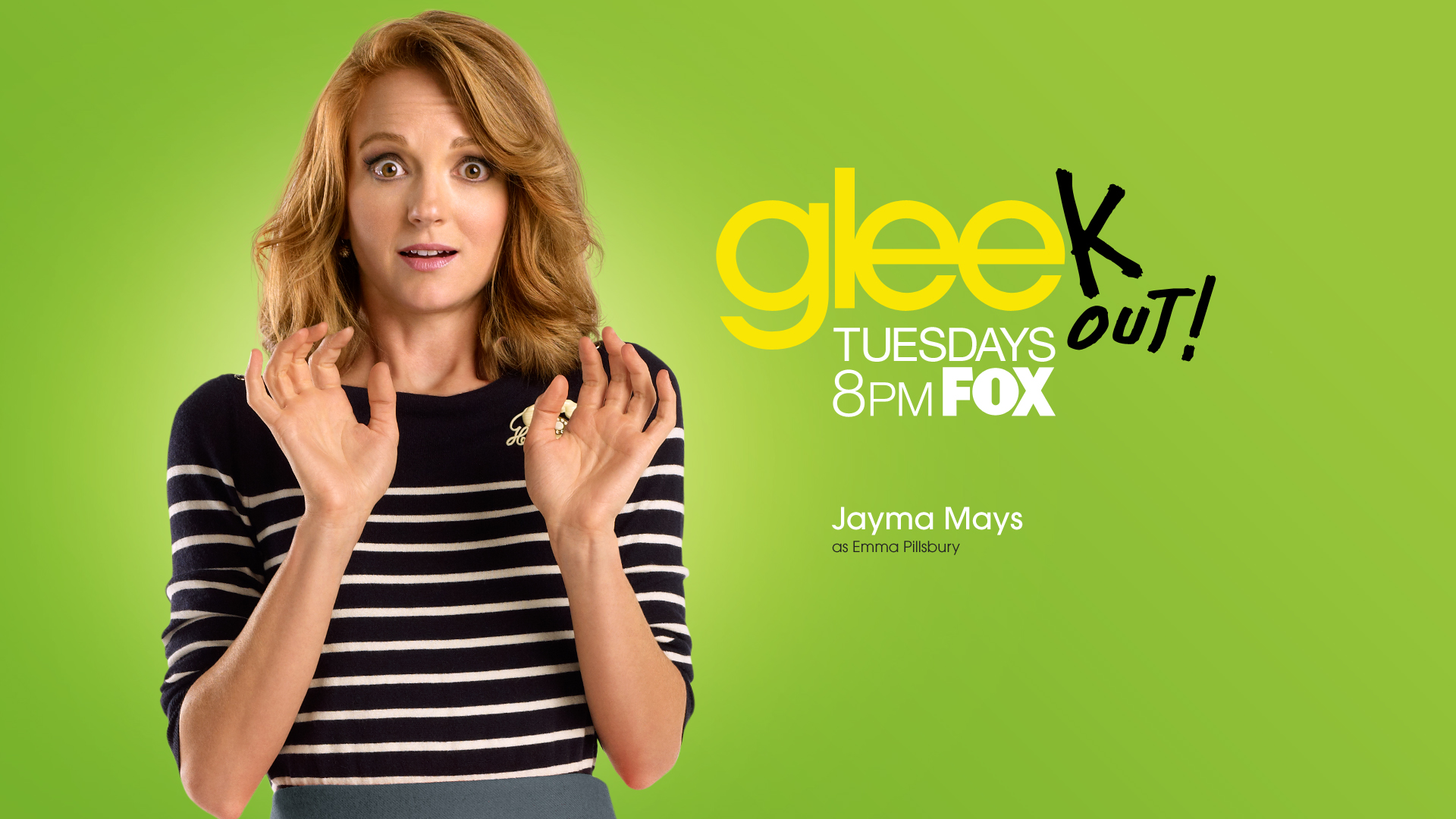 Glee : Emma fond ecran Glee : Emma