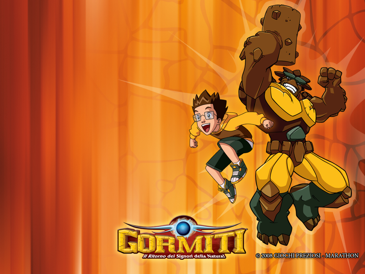 Gormiti : Nick fond ecran Gormiti : Nick