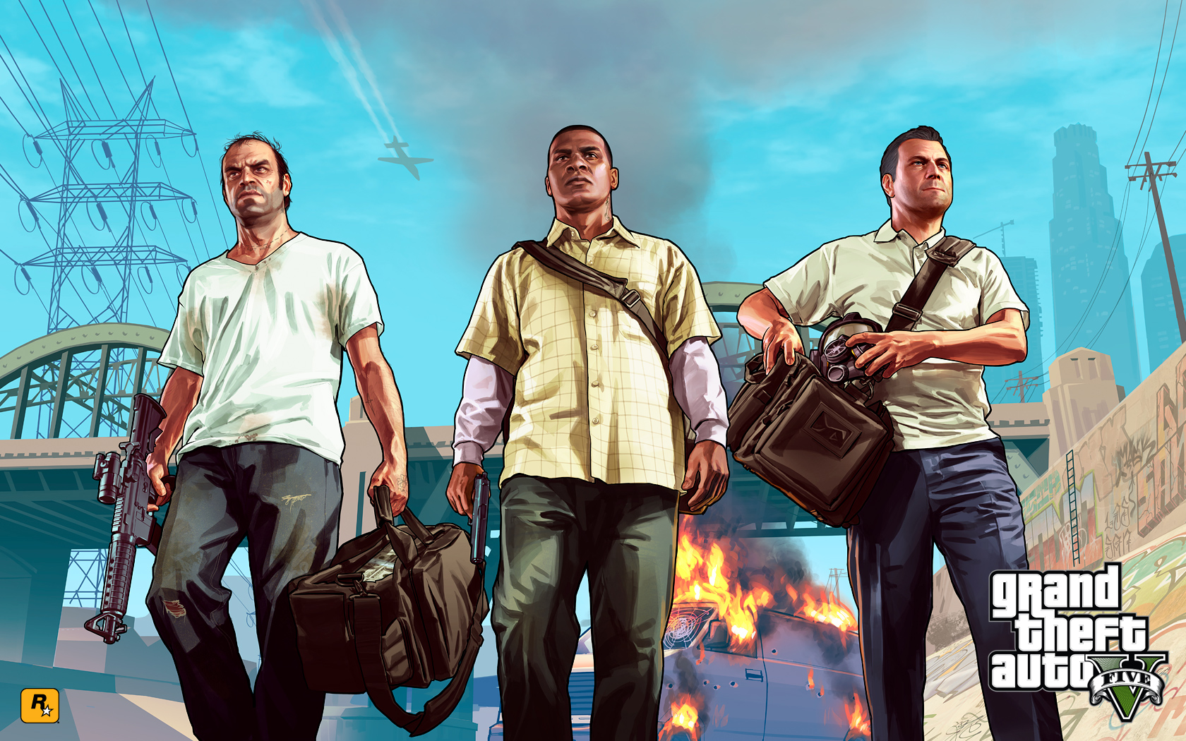 Grand Theft Auto 5 fond ecran Grand Theft Auto 5