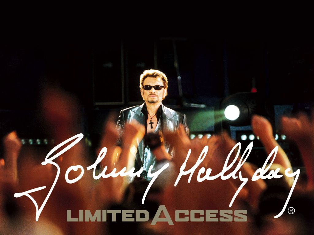 Johnny Hallyday fond ecran Johnny Hallyday