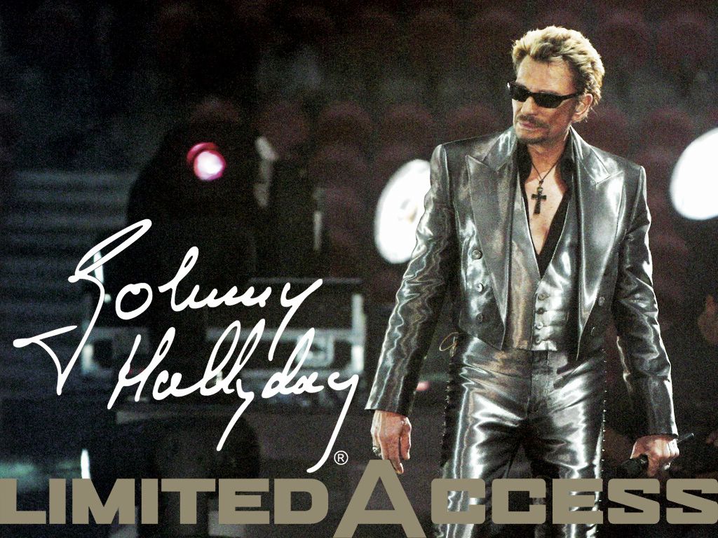 Johnny Hallyday fond ecran Johnny Hallyday