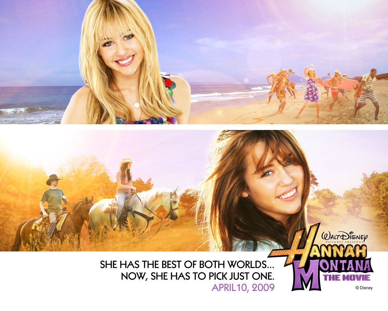 Hannah Montana, le film fond ecran Hannah Montana, le film