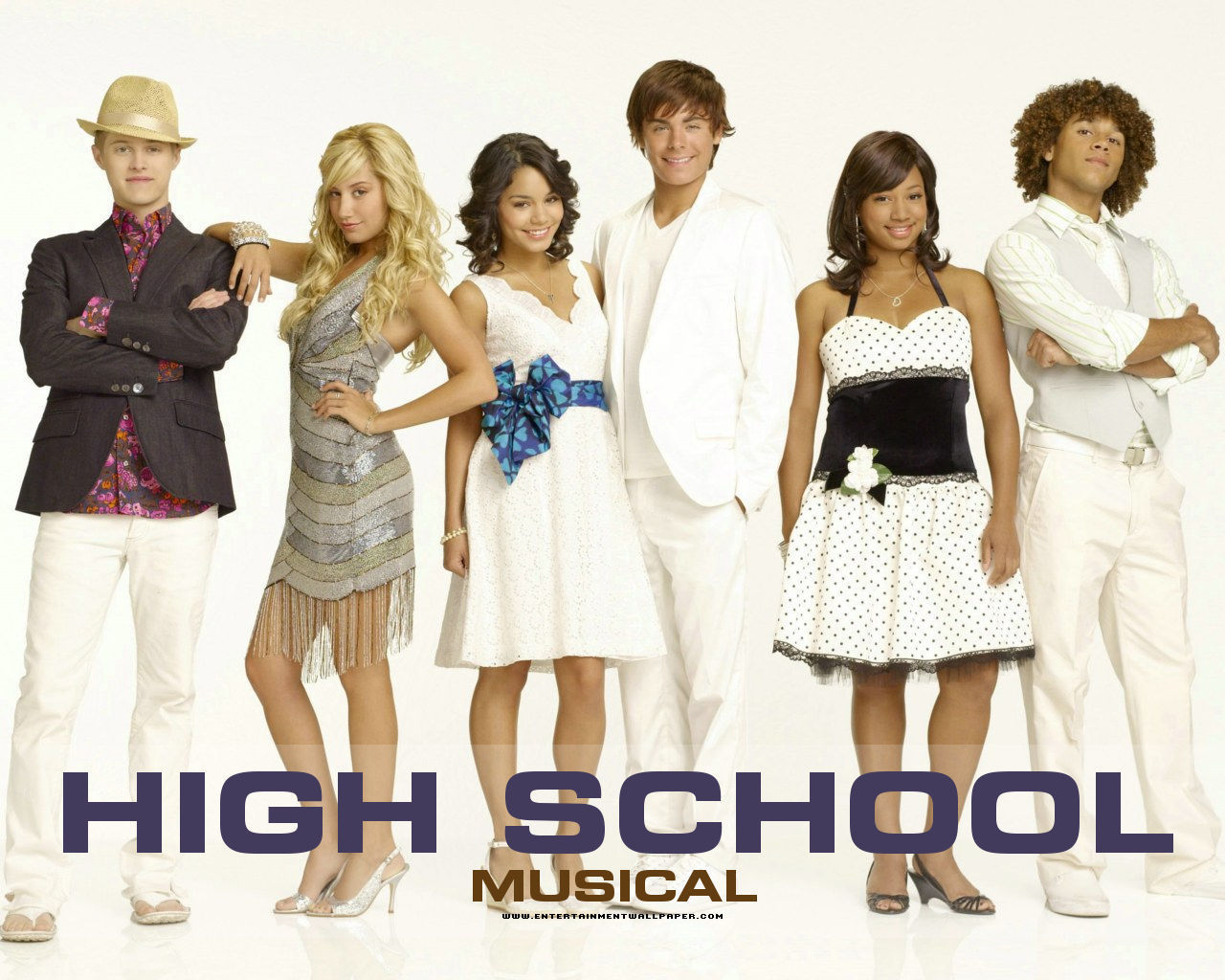 High School Musical fond ecran High School Musical
