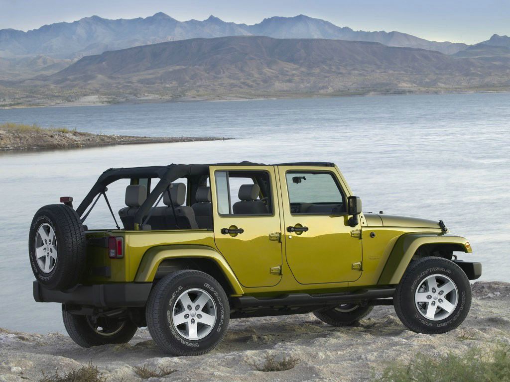 Jeep Wrangler Unlimited fond ecran Jeep Wrangler Unlimited