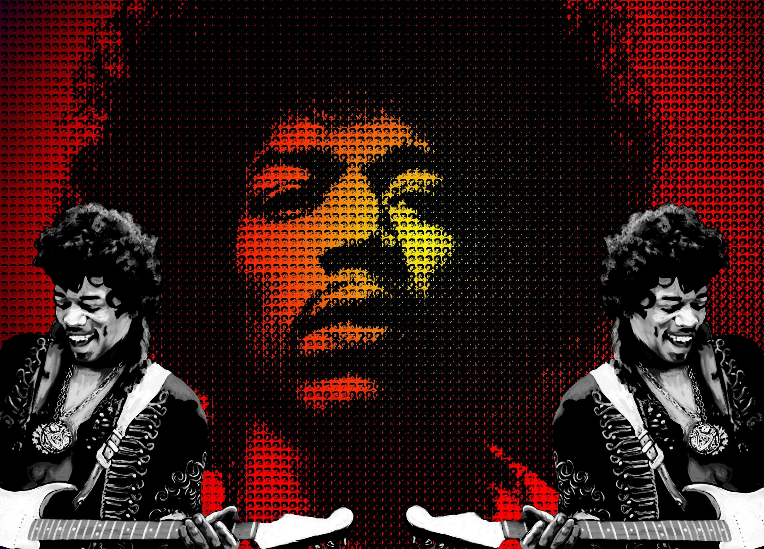 Jimi Hendrix fond ecran Jimi Hendrix