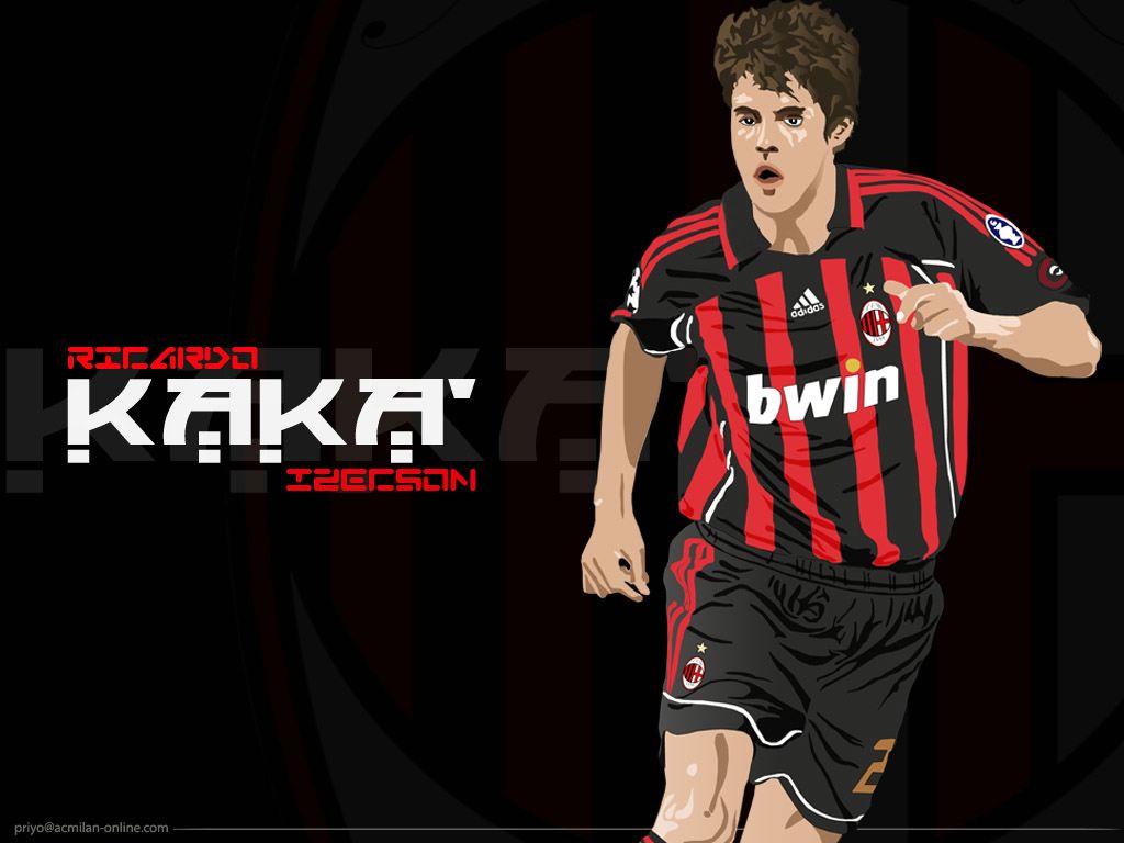 Kaka à l'AC Milan fond ecran Kaka à l'AC Milan