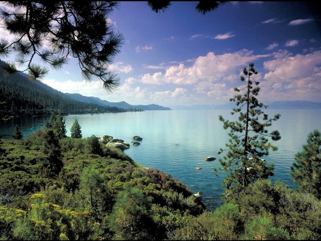 lac fond ecran lac