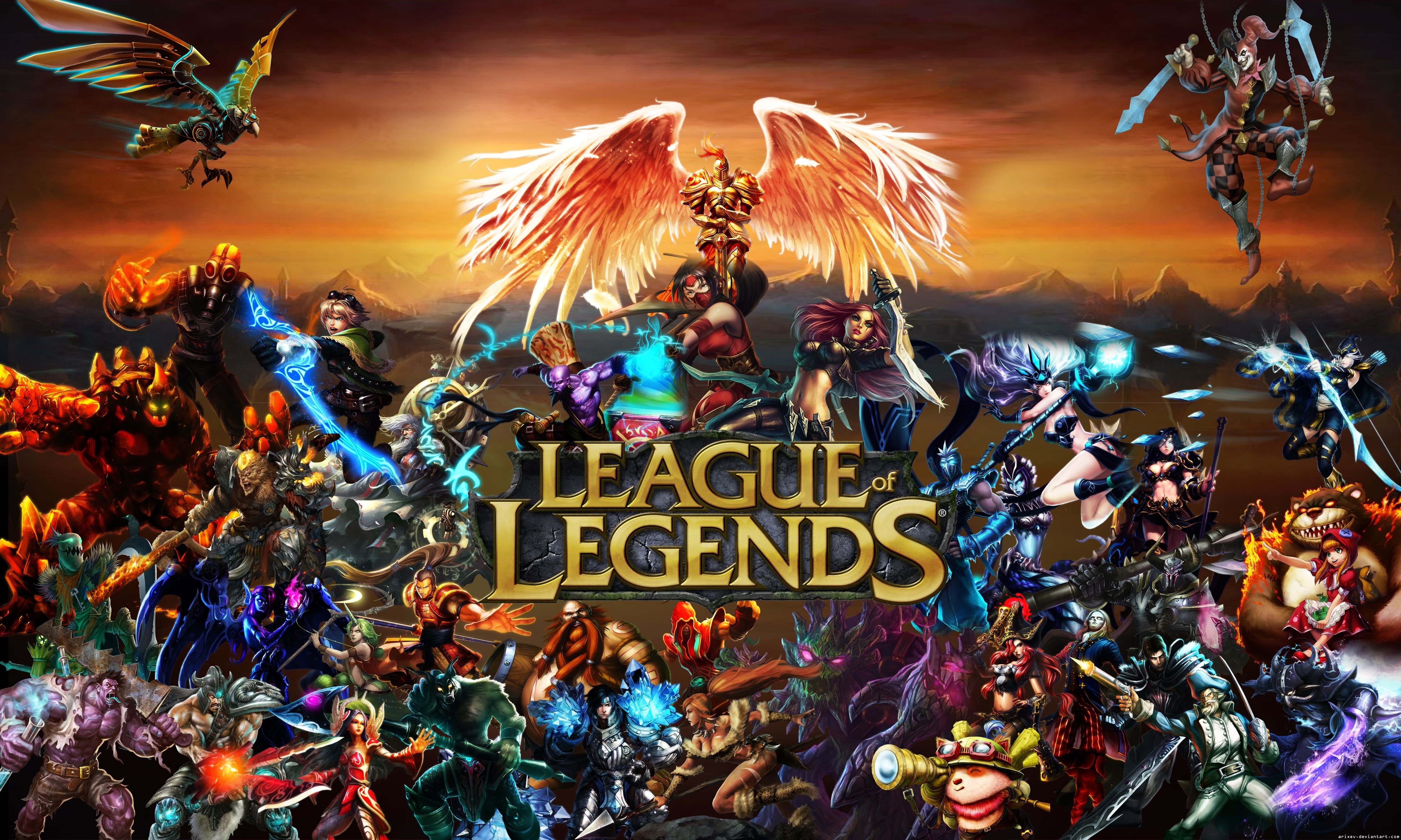 League of Legends fond ecran League of Legends