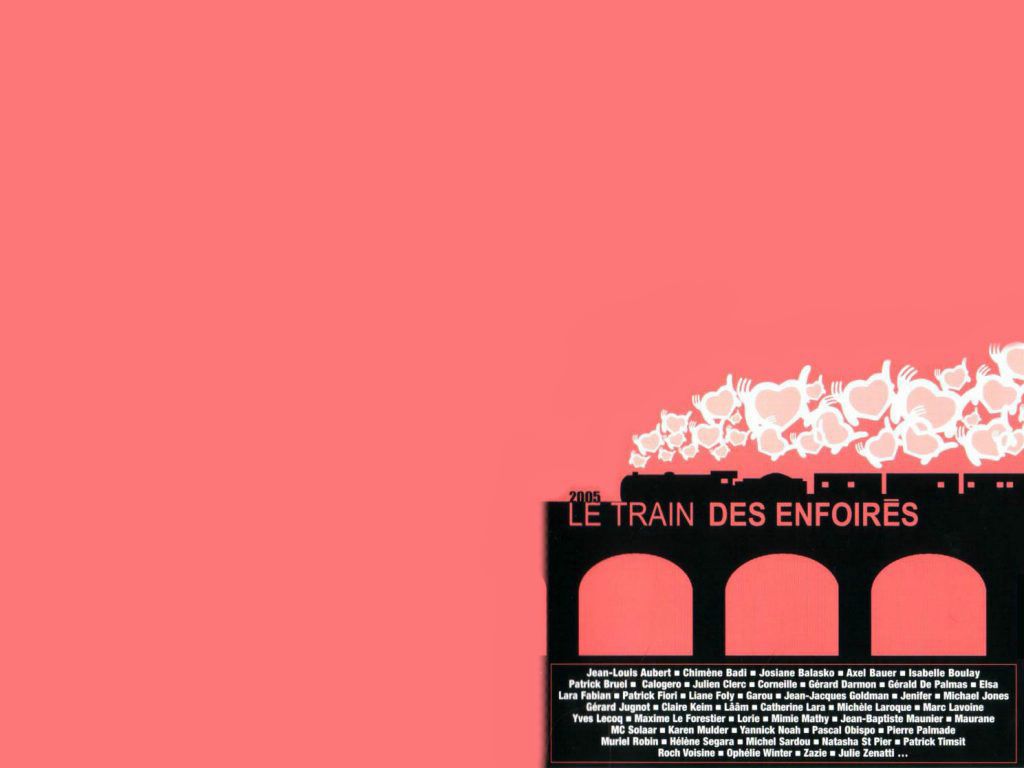 Les Enfoirés 2005 fond ecran Les Enfoirés 2005