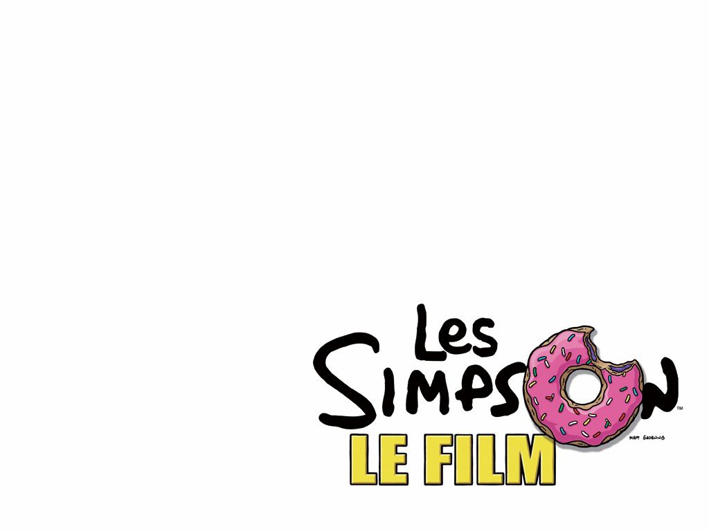 Simpsons le film fond ecran Simpsons le film