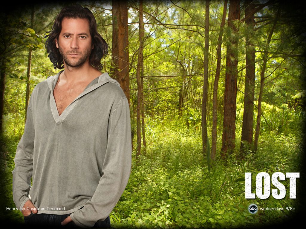 Henry Ian Cusick as Desmond fond ecran Henry Ian Cusick as Desmond
