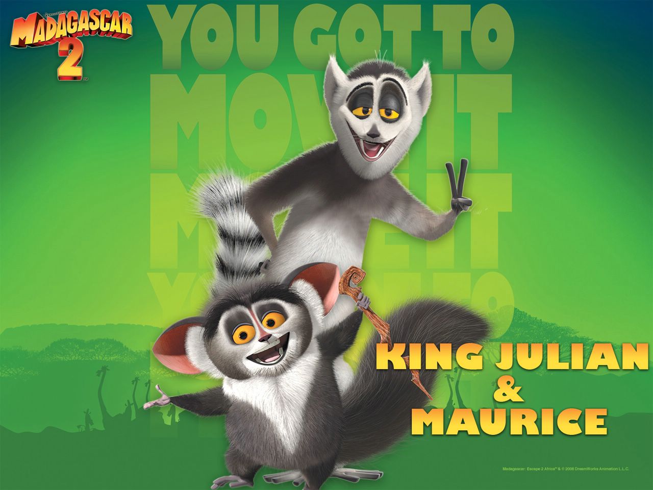 Madagascar 2 fond ecran Madagascar 2