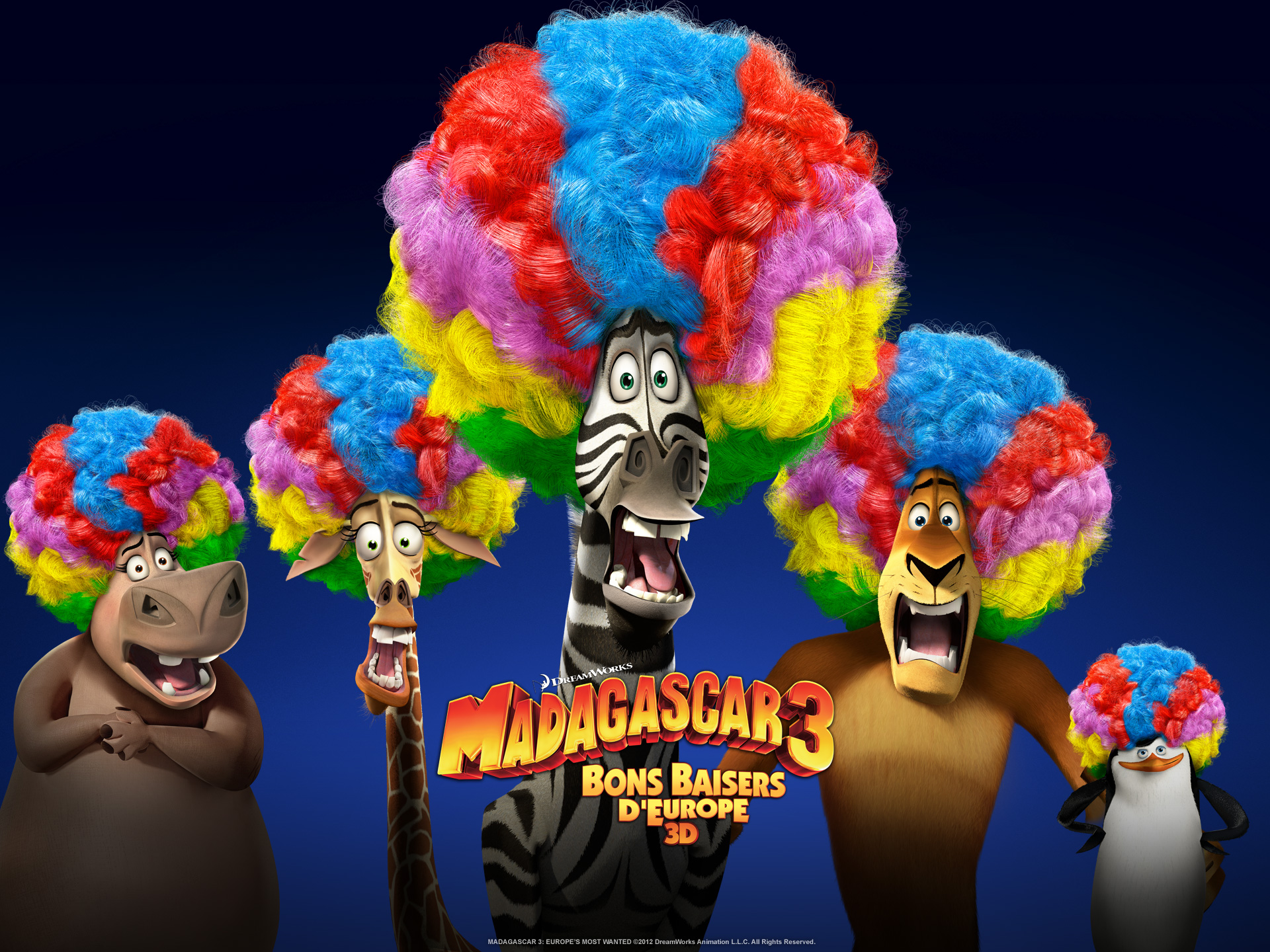 Madagascar 3 fond ecran Madagascar 3
